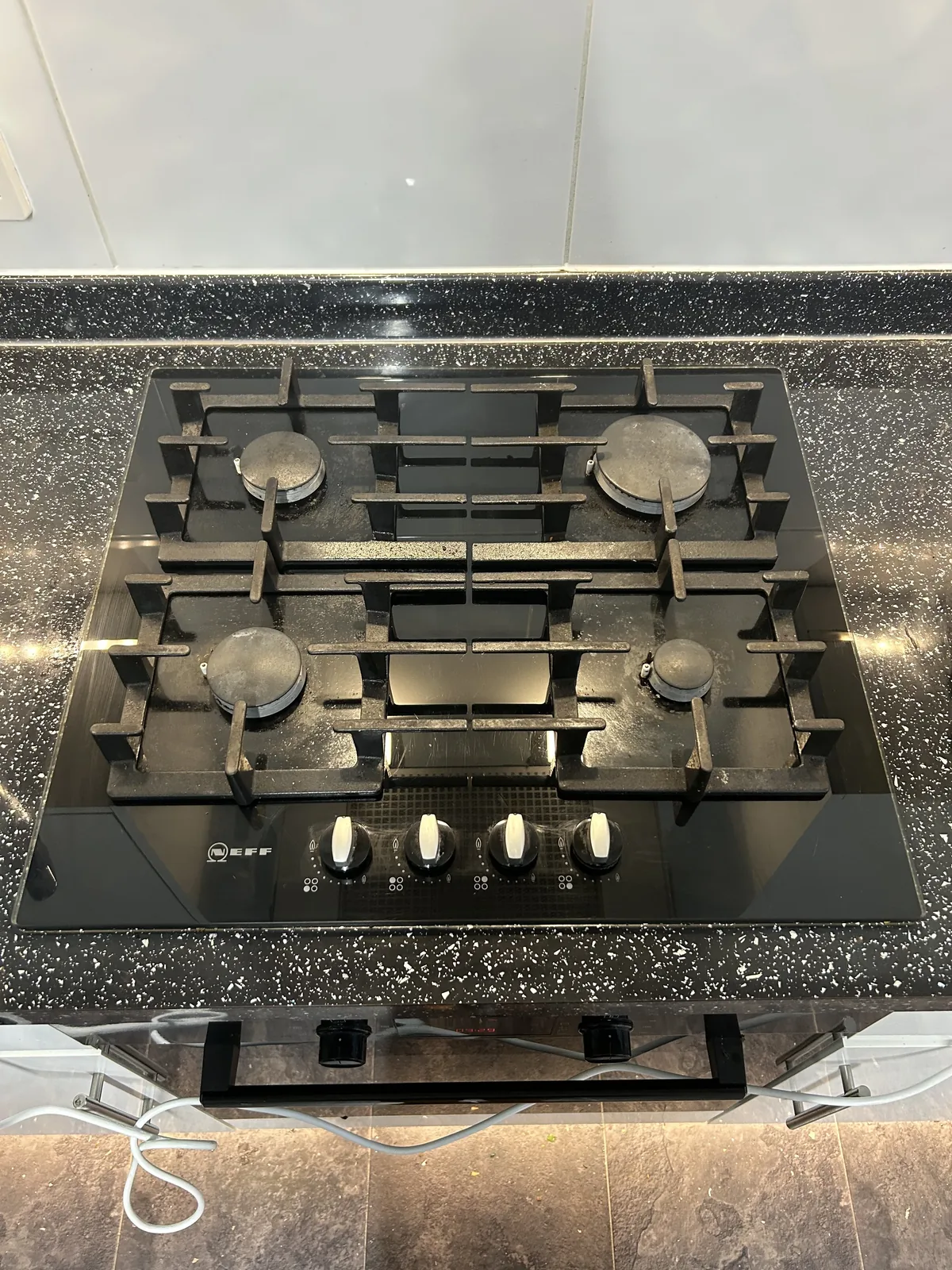 Same hob after cleaning